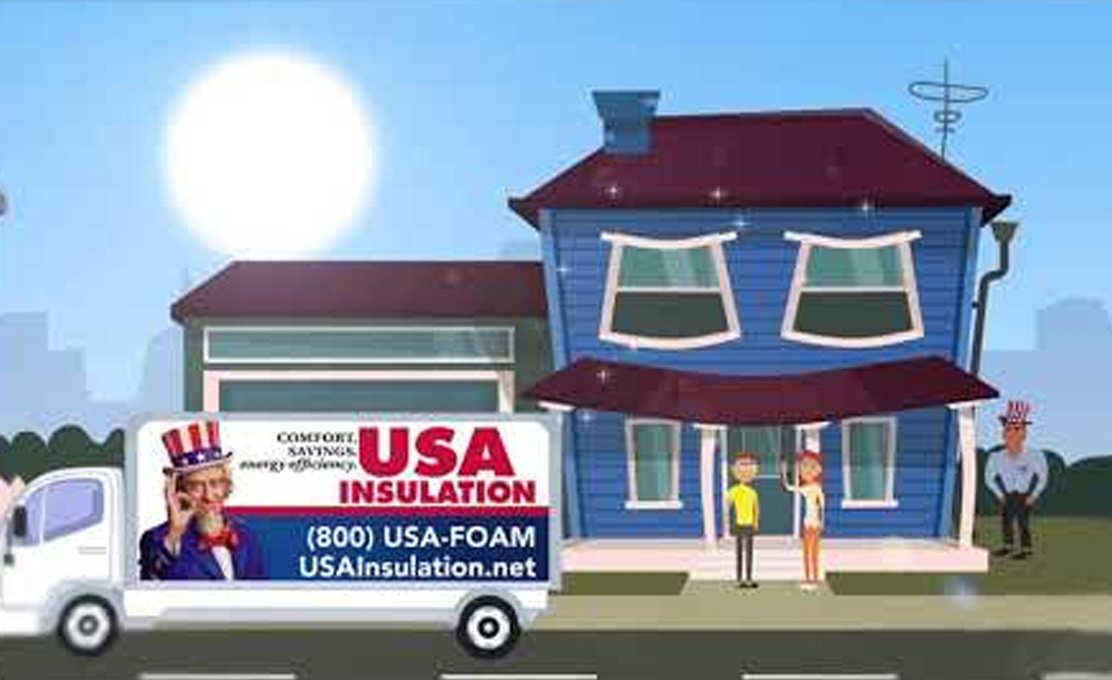 USA Insulation Animated Ad